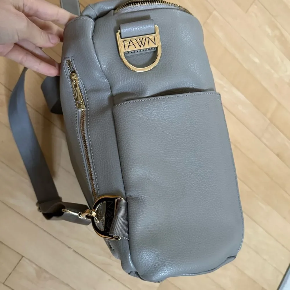 Fawn Design The Original Diaper Bag in Gray
